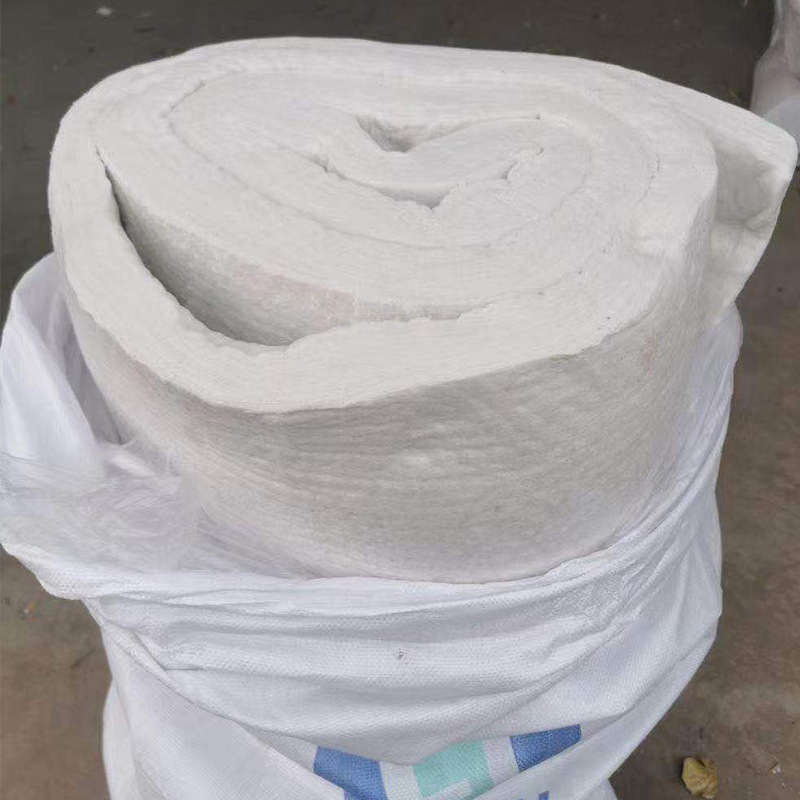 窑炉管道硅酸铝卷毡 隔热保温硅酸铝甩丝毯 陶瓷纤维硅酸铝针刺毯