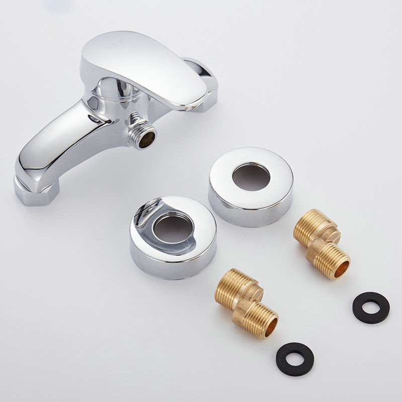 Copper Mixing Valve Hot and Cold Water Heater Shower Faucet Solar Shower Set Switch Bathroom Concealed Faucet