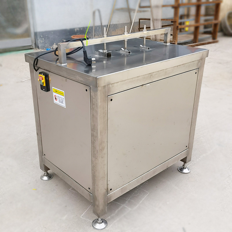 脱骨鸡爪开口机新型泡椒鸡爪去骨割口机商用鸡爪辅助脱骨开口设备