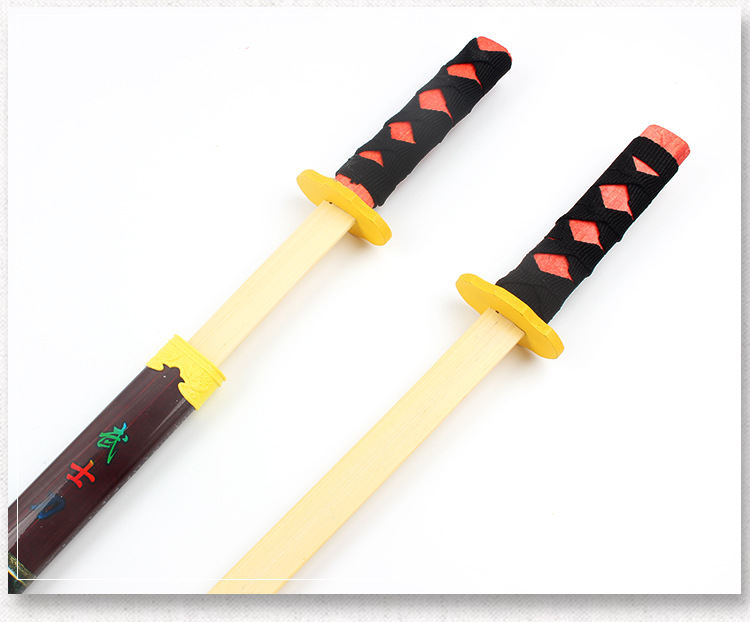 木质武士刀剑庙会景区江湖地摊玩具批发日本东洋大刀地摊景区热卖