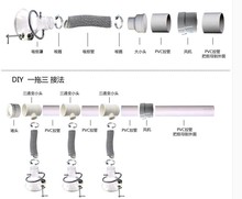 流水线电子焊锡抽烟罩透明吸烟罩喇叭口排烟罩伸缩排风管软管跨境