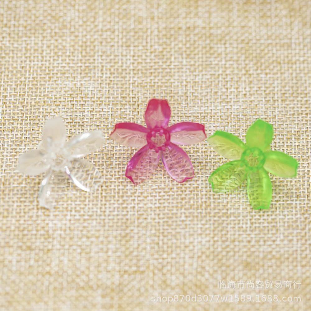 桃花朵配件led彩灯闪灯串灯挂件花插件圣诞灯节日草树灯彩色