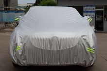 室内外汽车车衣牛津布150D涂银布防尘防晒隔热防水防紫外线汽车罩