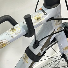 自行车贴纸涂装印花装饰公路山地车车架改装贴纸防水防晒遮挡划痕