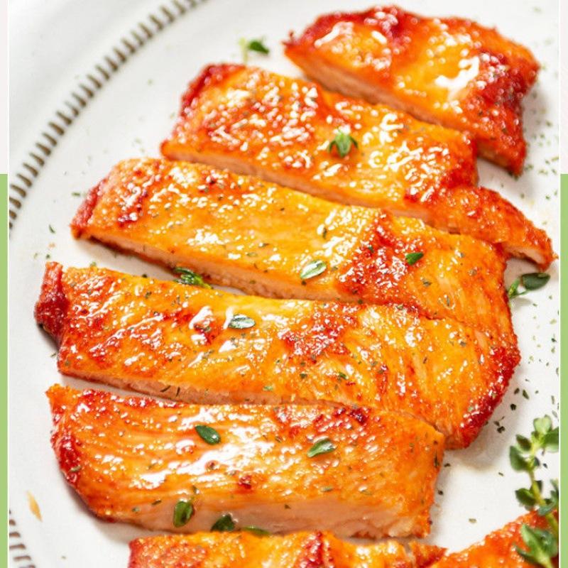 奥尔良鸡排排半成品冷冻健身鸡胸肉汉堡炸鸡肉香煎黑椒大扒用代发