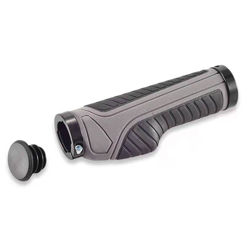 自行车把套山地车把手副把橡胶锁死舒适肉球骑行防滑防震把套