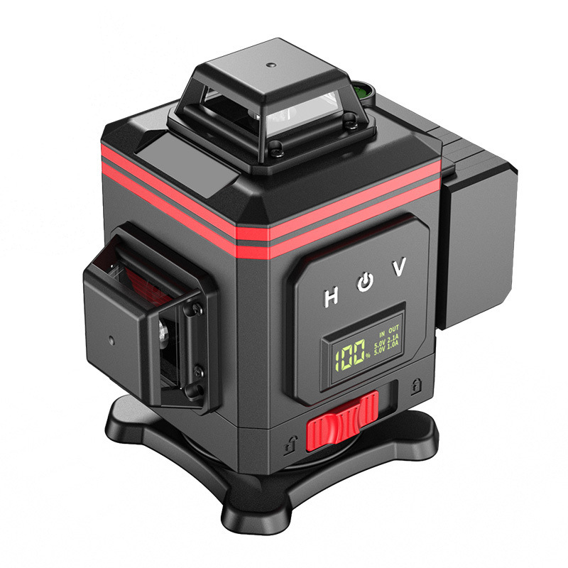 0成交11台电子安平水平仪绿光红外线12线16线高精度全自动贴地仪可调