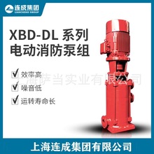 上海连成水泵XBD13.3/15-80DL XBD6.0/20-100立式多级消防离心泵