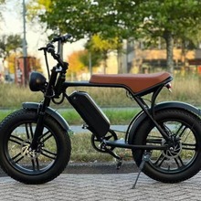工厂批发20寸电动自行车锂电车雪地电动山地车7速电动助力自行车