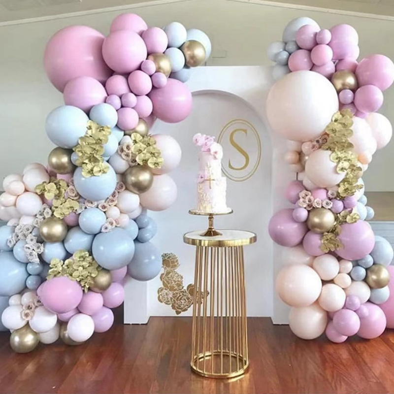 Cross-Border Balloon Set Wedding Theme Decoration Balloon Chain Set Birthday Party Decoration Balloon Combination