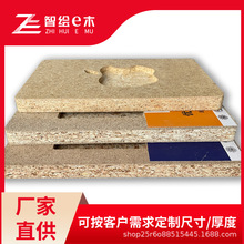 欧松板生态板免漆板三聚氰胺同色覆膜板木工板全屋配套板材衣柜板