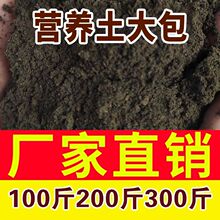 营养土通用型100斤种菜养花专用土壤花卉种植土大包花土阳台家用