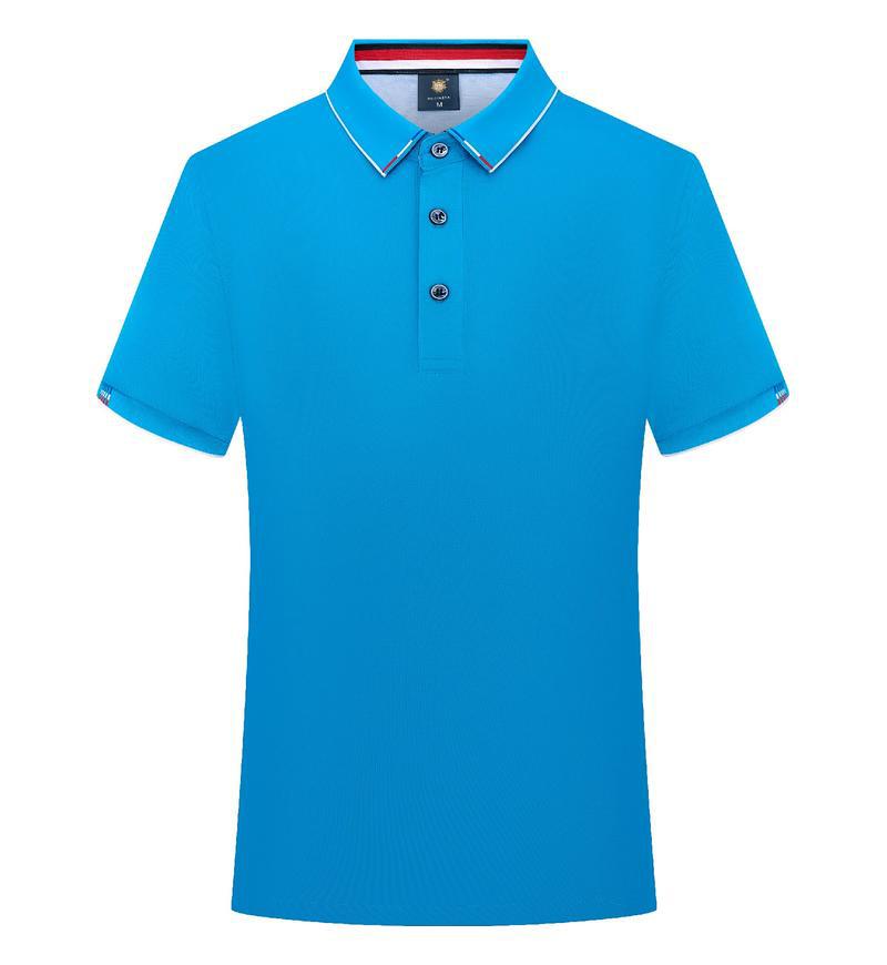 Summer New Polo Collar T-shirt Cotton Polo Shirt Overalls Short-Sleeved Shirt Advertising Shirt Printed Logo Embroidery