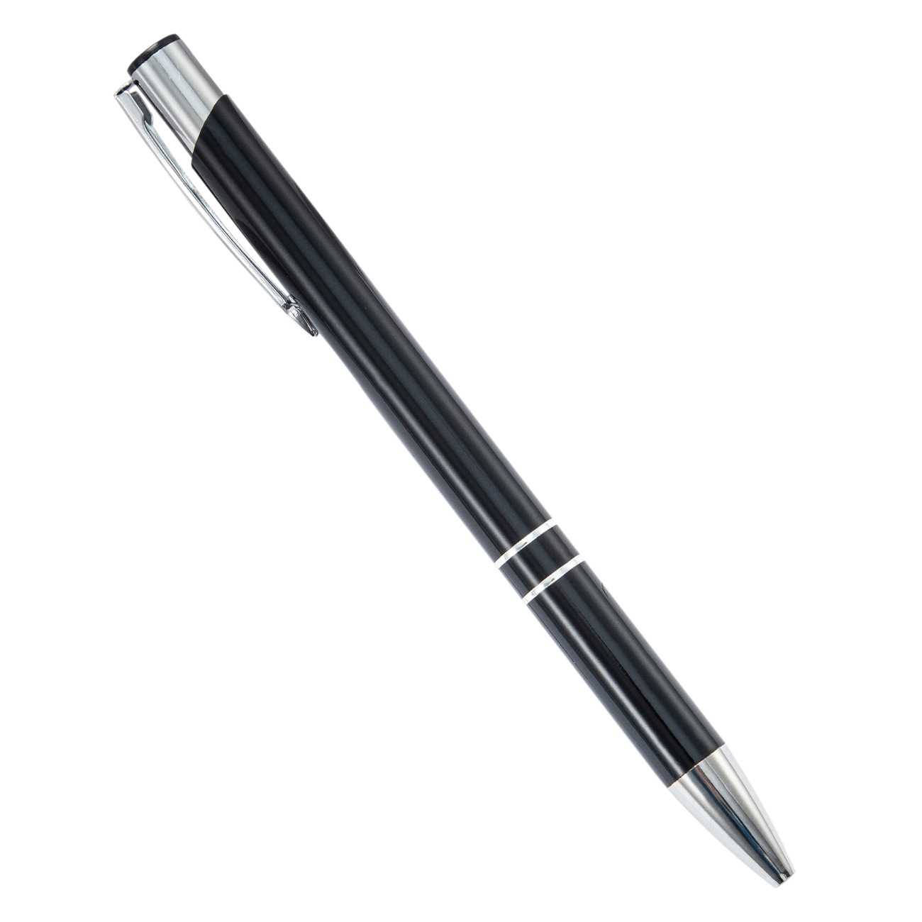 Metal Ballpoint Pen Press the Aluminum Rod Pen