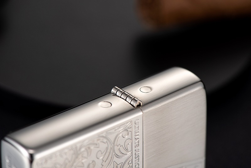 佐罗z91770a分色唐草镍borss黄铜朗声煤油打火机男士礼品抖音爆款