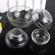 透明玻璃碗面膜碗餐饮调料碗沙拉碗家用餐具汤碗甜品碗小碗饭碗