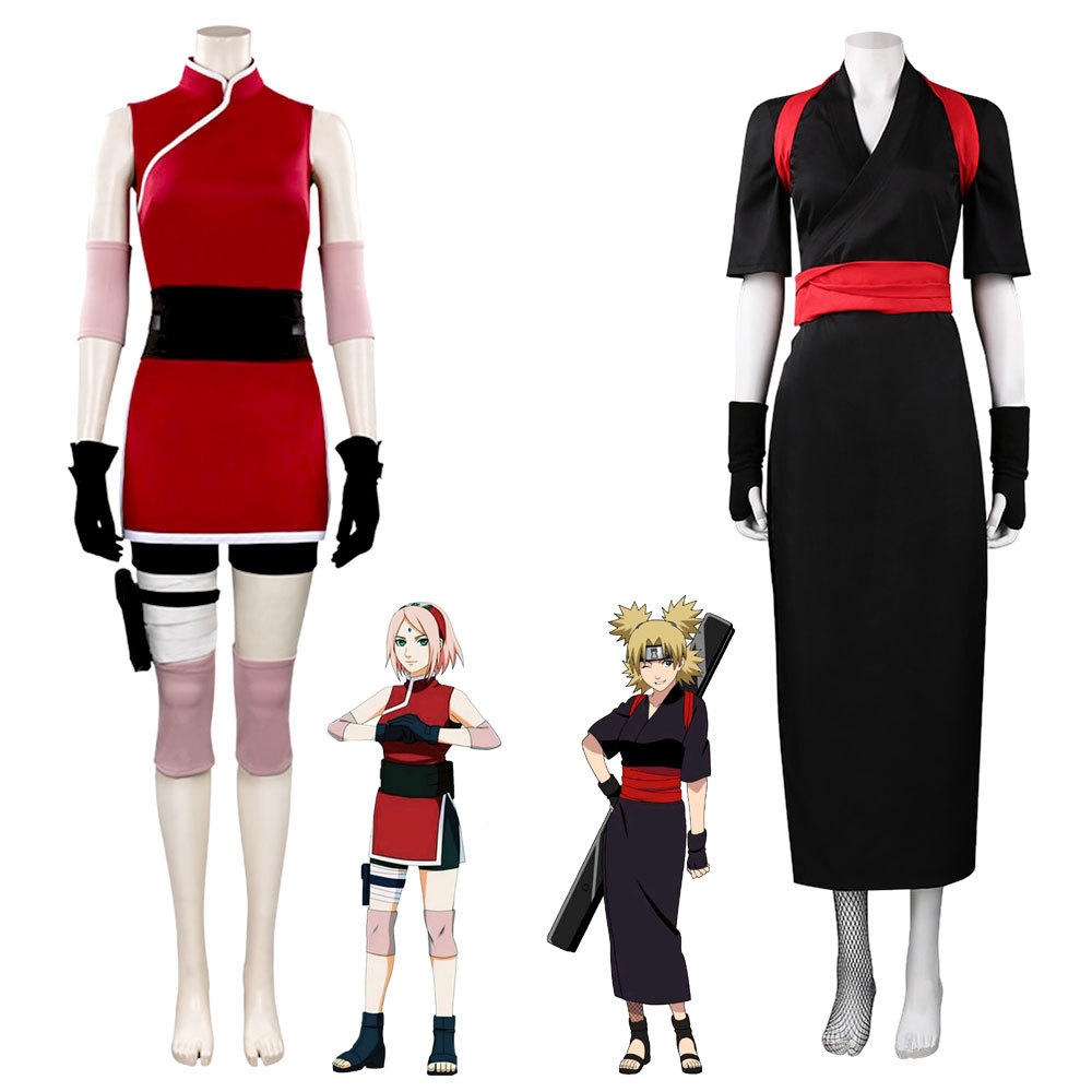 火影忍者小樱cos服疾风传春野樱cosplay套装服装动漫角色扮演服