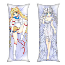动漫:美少女战士 水冰月等身抱枕150x50cm桃皮绒抱枕套