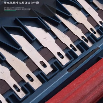 手工剪纸刻刀学生专用套装刻纸雕刻刀工具手账笔刀橡皮章13件套