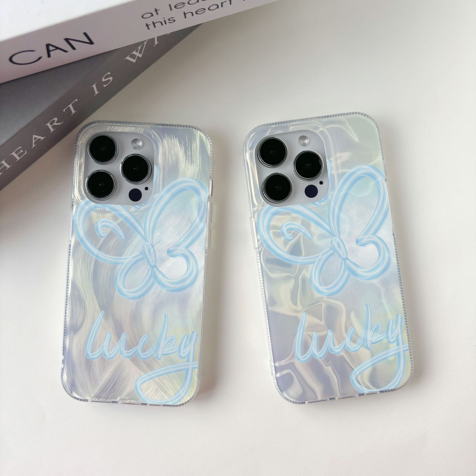 幻彩秘密imd适用苹果15手机壳iphone14promax网红11羽纱13女12pc