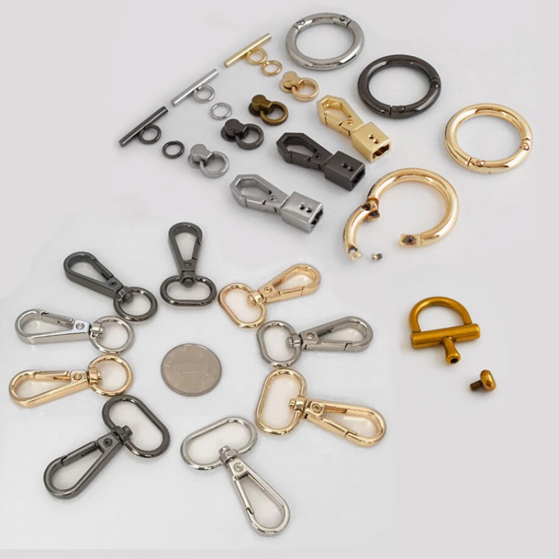 包包配件五金扣环扣维修包带弹簧扣肩带链条钩扣锁扣挂钩包扣配件