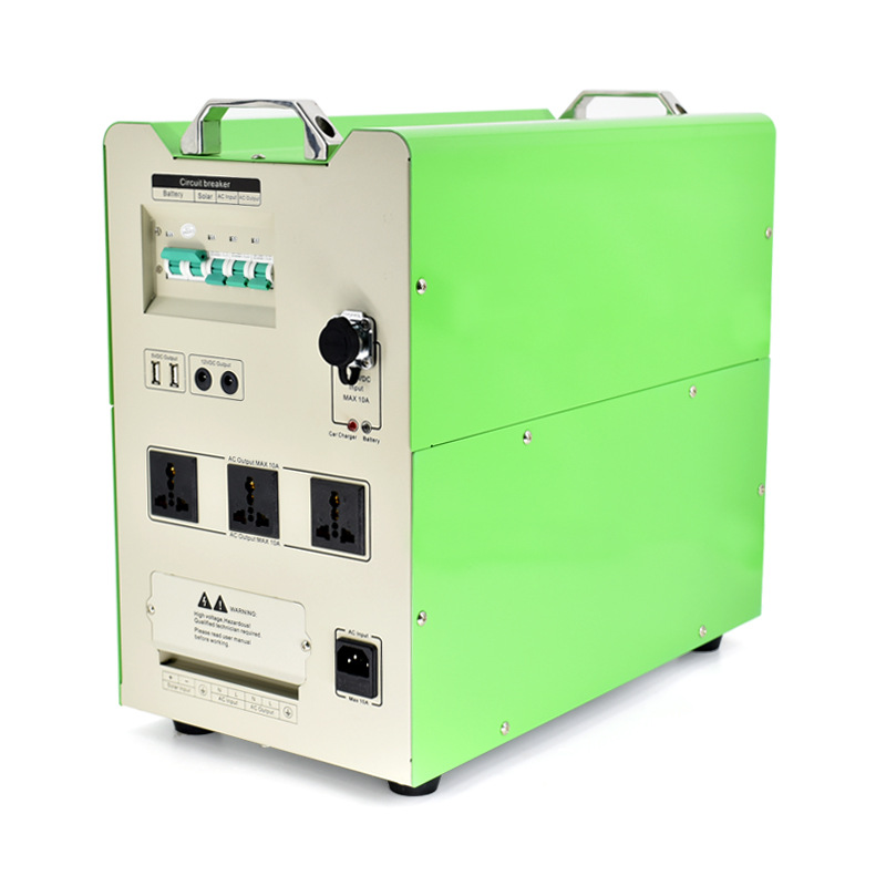 野营自驾游房车大容量便携式户外应急储能电源露营照明太阳能电源