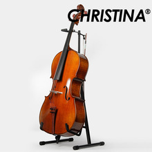 克莉丝蒂娜可伸缩大提琴  琴架 展架 稳固 专业乐团琴架