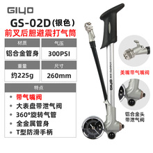 GIYO山地车气叉打气筒避震自行车前叉气筒高压便携迷你配件GS02D