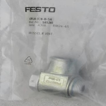 festo 费斯托 单向节流阀 185241 grla-3/8-b -sa 全新-阿里巴巴