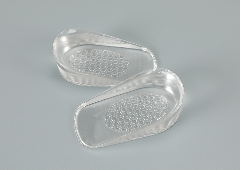 2021春夏硅胶增高鞋垫隐形后跟垫增高半垫透明男女内增高鞋垫