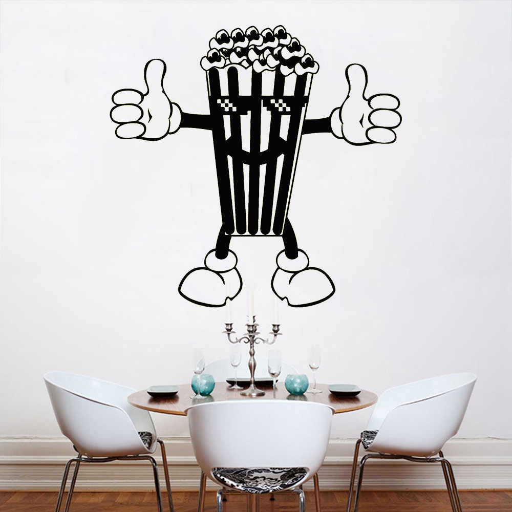 popcorn爆米花乙烯基贴花精雕wall decor跨境亚马逊ebaydw11369