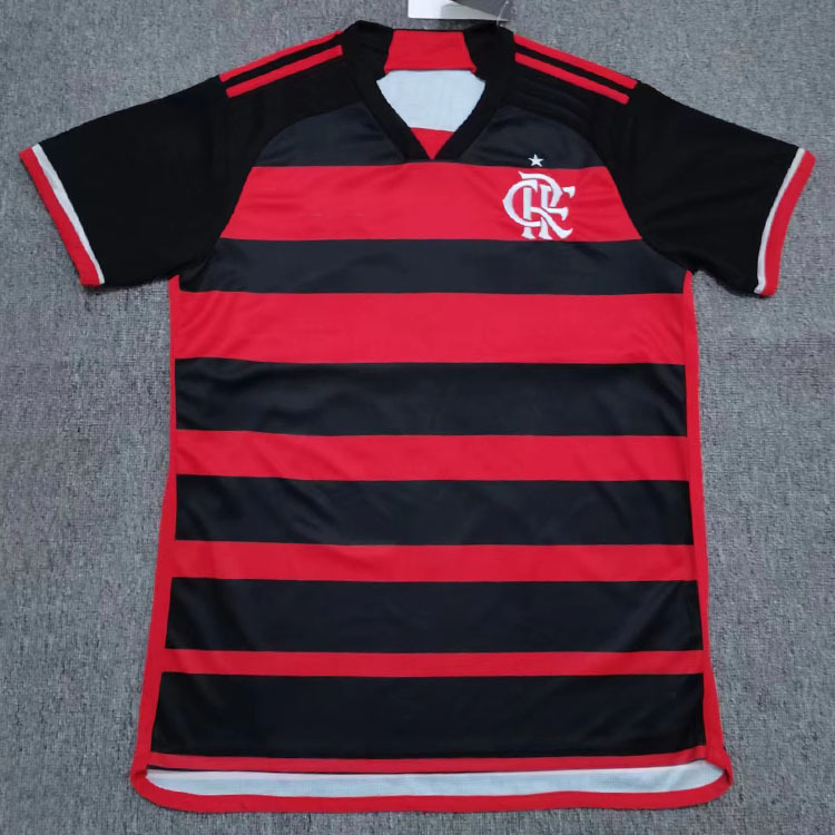 球迷版24-25弗拉门戈球衣2号罗迪内35号迭戈7号里贝罗fan version