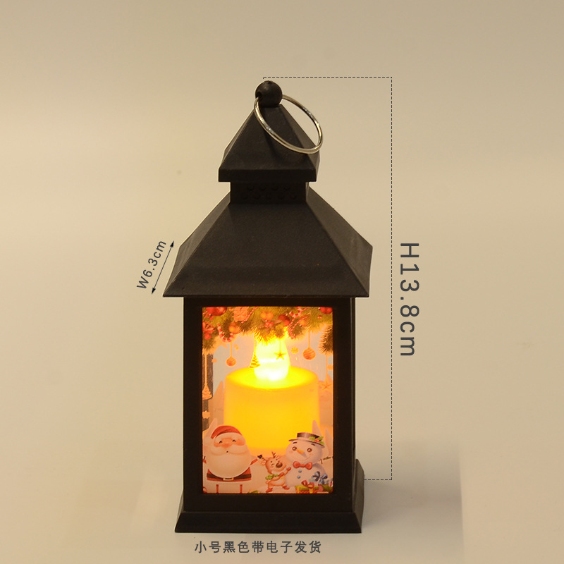 Storm Lantern Candlestick Lamp Christmas Decorations