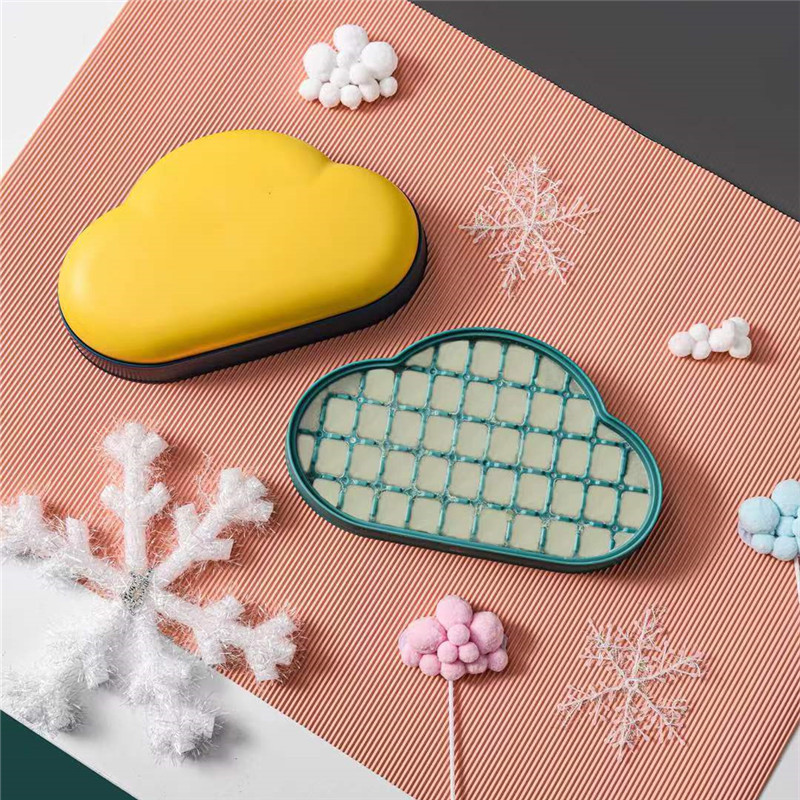 Summer Creative Ice Cube Mold Household Ice Cube Pineapple Cloud Plastic Ice Maker with Lid DIY0755-3