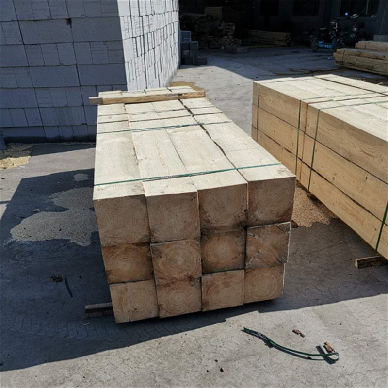 道岔矿用松木注油道木 火车铁路轨枕 道木多种规格