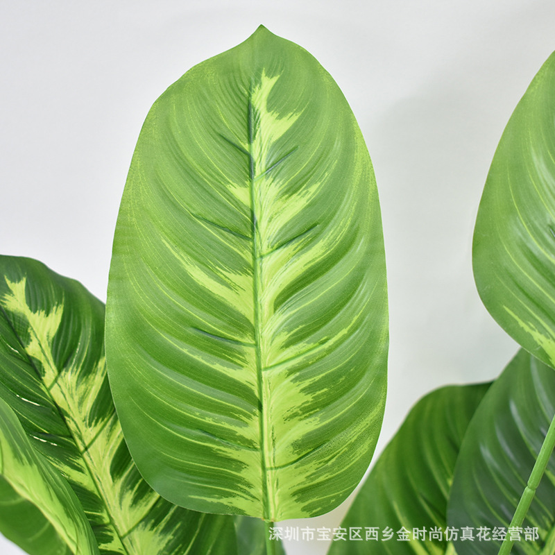 大18头旅人焦天堂鸟热带雨林装饰芭蕉树仿真美人蕉家居饰品高仿真