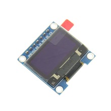 0.96寸 OLED 液晶屏显示模块 SPI 蓝色 黄蓝 白色 stm32/51/例程