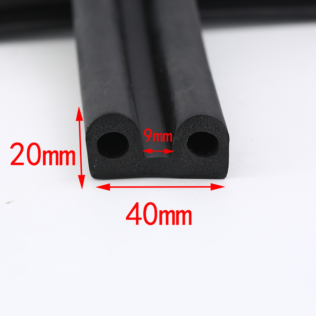 垃圾车密封条环卫车尾箱防漏橡胶条自卸式渣土车垃圾箱后门胶条