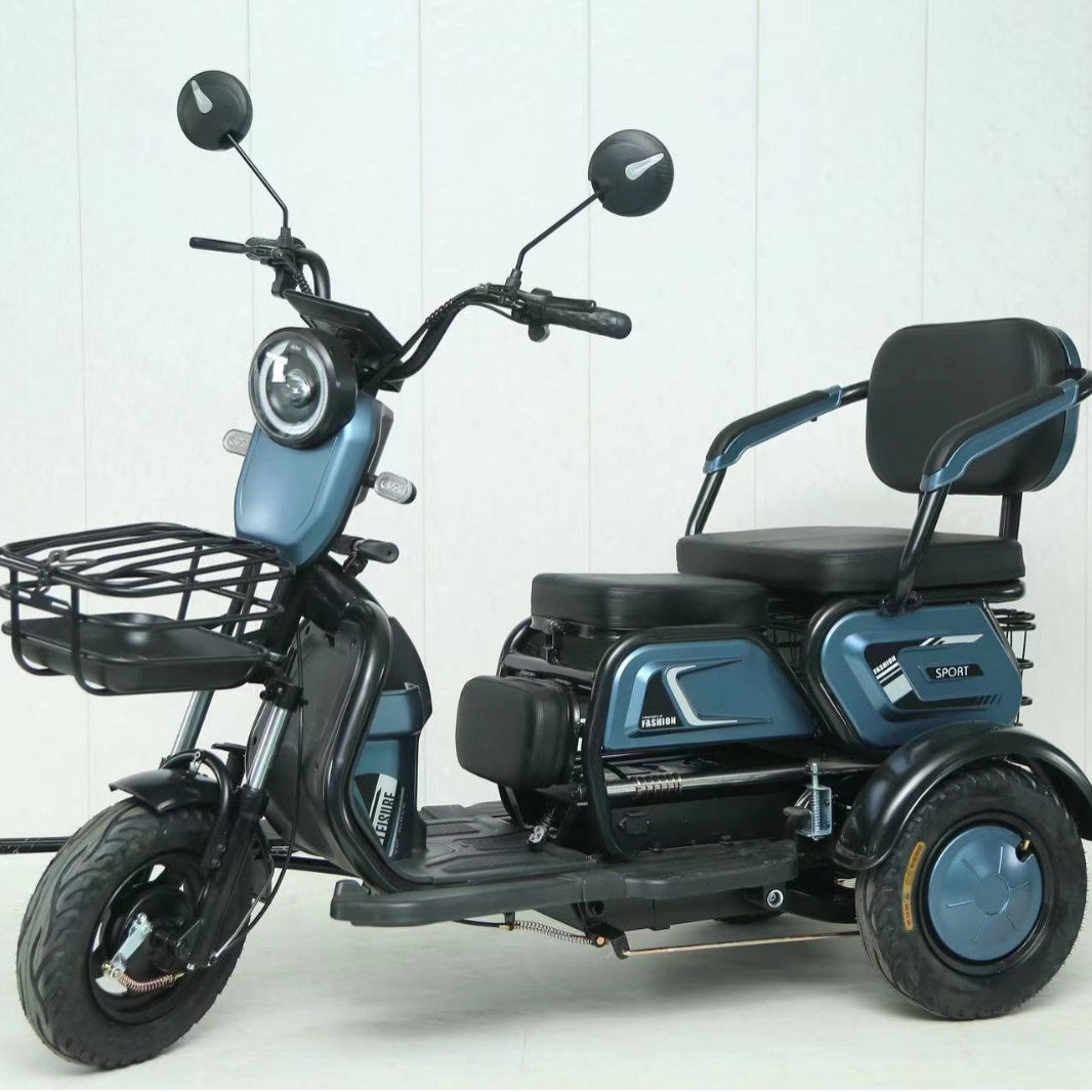 电动三轮车家用小型电瓶车老人老年代步车接送孩子电三轮新款