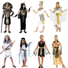 儿童节舞台话剧演出表演服 男女童古埃及法老阿拉伯国王衣服