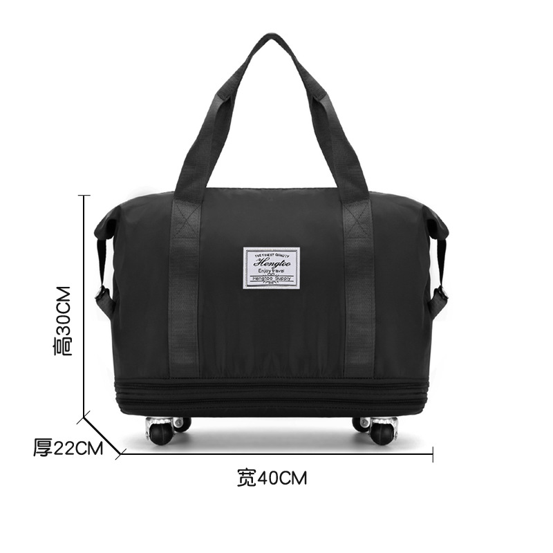 Wholesale Large Capacity Travel Bag Scalable Travel Storage Bag School Luggage Bag Business Travel Carry-on Lightweight Silent Wheel