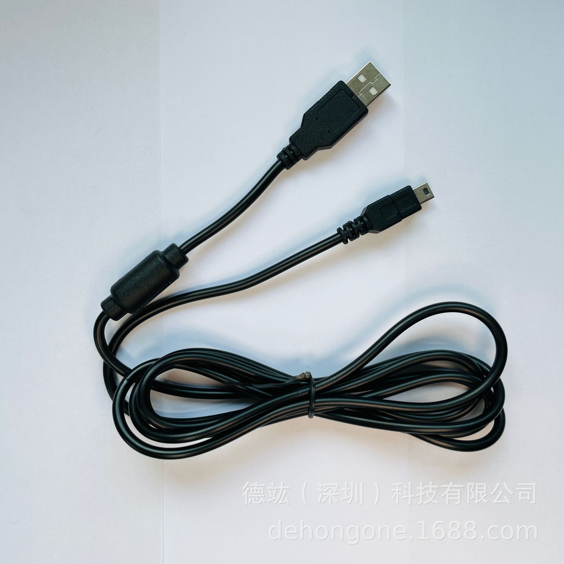 适用于ps3主机 无线手柄充电/数据线插头镀镍 带磁环 1.8米-阿里巴巴