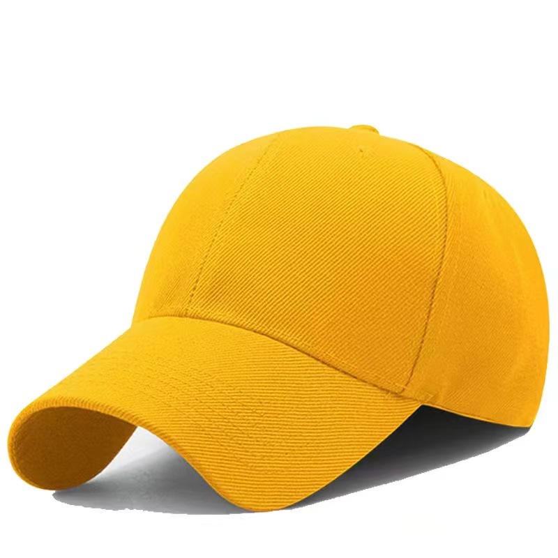 Baseball Cap in Stock Wholesale Wool Green Acrylic Cap Customized Outdoor Sun Hat Embroidery Advertising Cap Printing