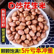 （2023年新货）大粒生花生米1-5斤山东新鲜去壳粉红皮小白沙鲁花