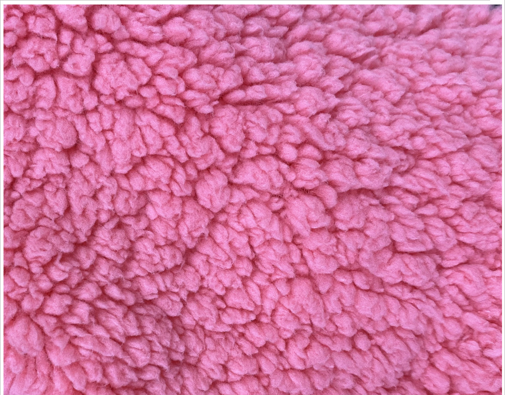 现货批发加厚泡泡绒仿羊羔绒面料 加厚棉花绒布料 棉花绒面料-阿里巴
