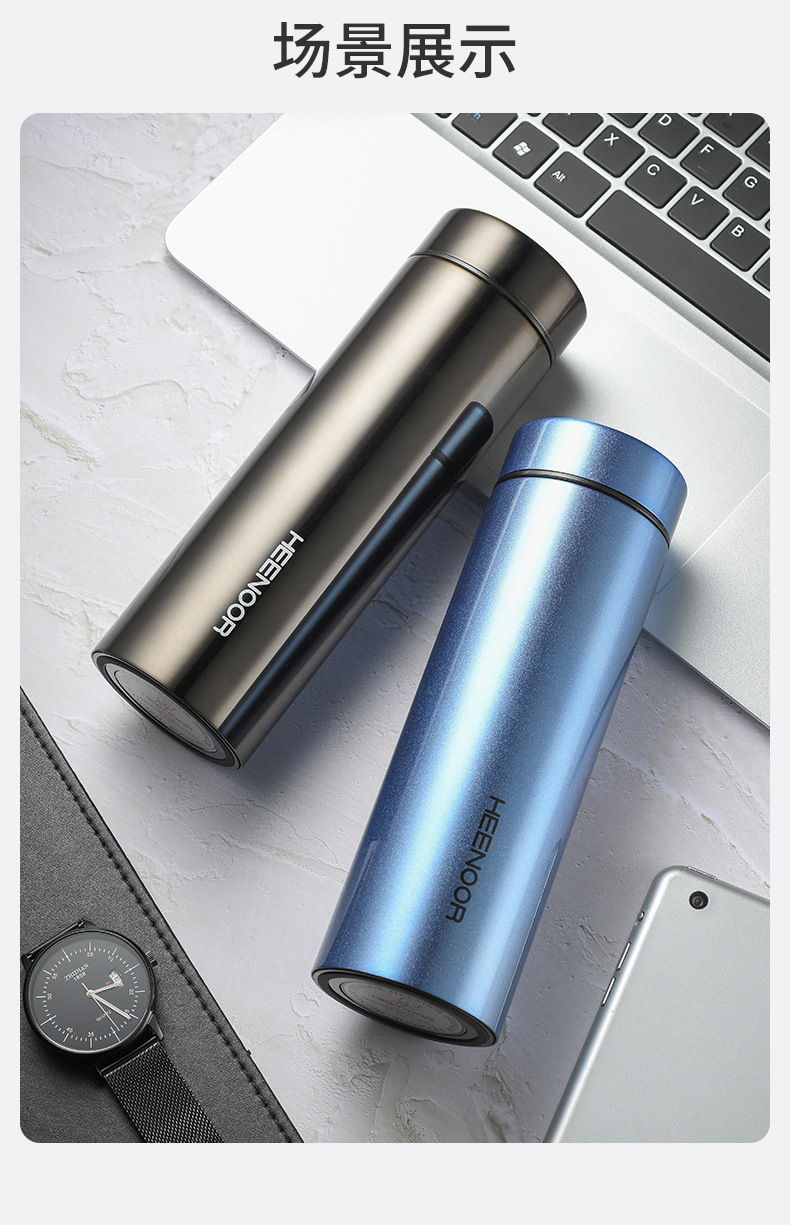 希诺316l不锈钢保温杯男女士便携商务办公家用车载泡茶喝水杯3089