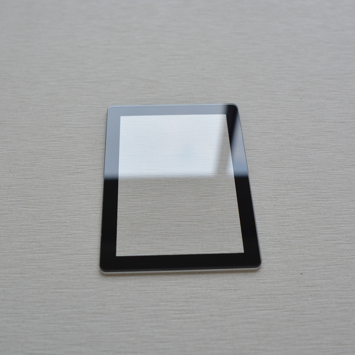 优惠定制加工生产设备面板屏幕保护防刮花丝印黑边框钢化玻璃盖板