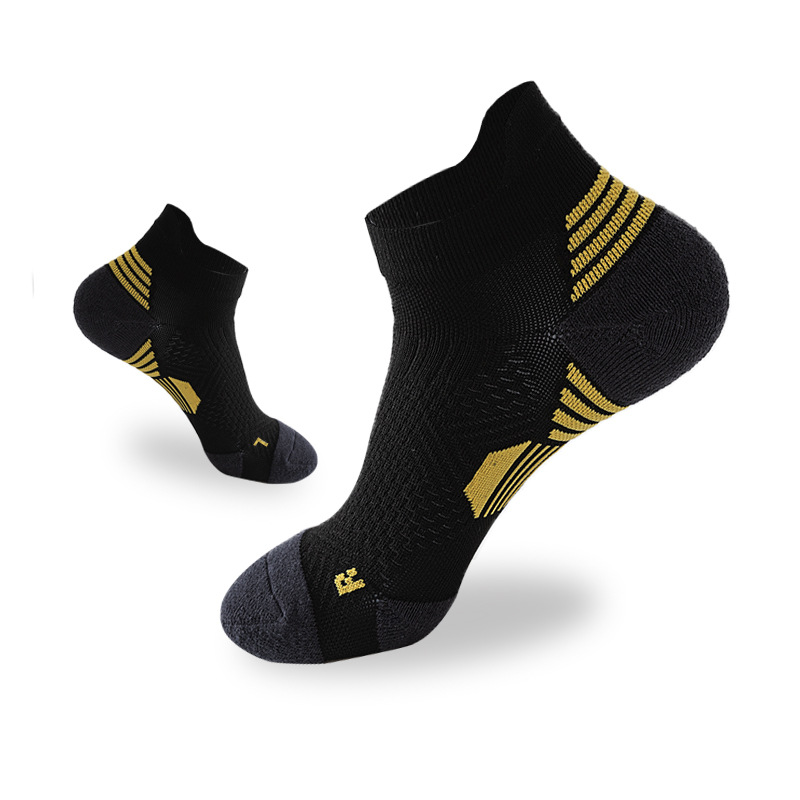 MKS Summer Professional Sports Socks Men's Thick Towel Bottom Running Socks Badminton Socks Sports Boat Socks Wholesale