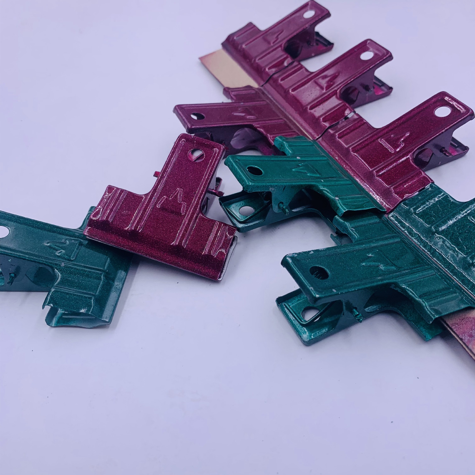 老式铁夹子0号批发 宽9厘米 铁票文件夹子 整理夹 资料夹