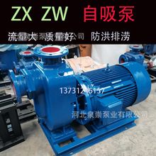 厂家批发ZW型自吸式电动无堵塞排污泵 市政排水工业排污泵排水泵